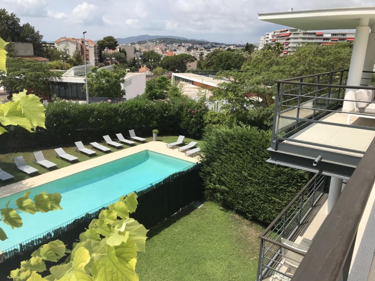 Appartement Montfleury, 2 Terrasses, 2 Chambres , 2 Sdb , Pkg Prive Piscine, 15 Min Walk To Croisette Beach And Palais Des Festivals Cannes Kültér fotó